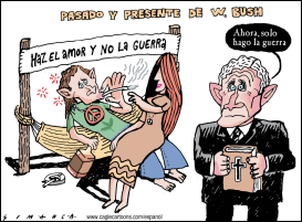 PASADO Y PRESENTE DE GEORGE W BUSH  by Osmani Simanca