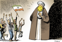 A MODERATE MULLAH IN IRAN  by Patrick Chappatte