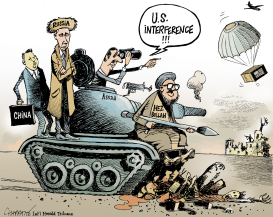 US TO HELP SYRIA OPPOSITION by Patrick Chappatte