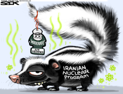 IRANIAN STINKER by Steve Sack