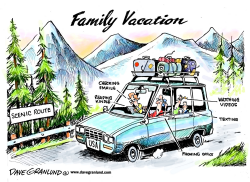 FAMILY VACATION by Dave Granlund