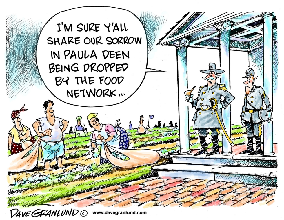  PAULA DEEN RACIAL SLURS by Dave Granlund