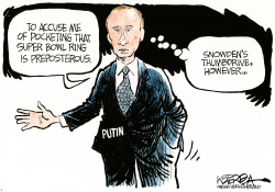 PUTINS POCKETS by Jeff Koterba