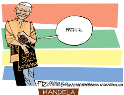 MANDELA by David Fitzsimmons