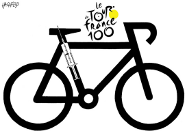 TOUR DE FRANCE 100 by Rainer Hachfeld