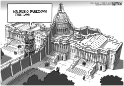 BORDER FENCE SEPARATES SENATE IMMIGRATION BILL FROM HOUSE by RJ Matson