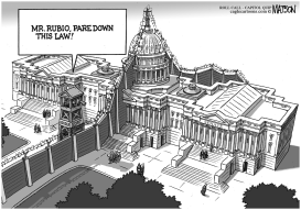 BORDER FENCE SEPARATES SENATE IMMIGRATION BILL FROM HOUSE by RJ Matson