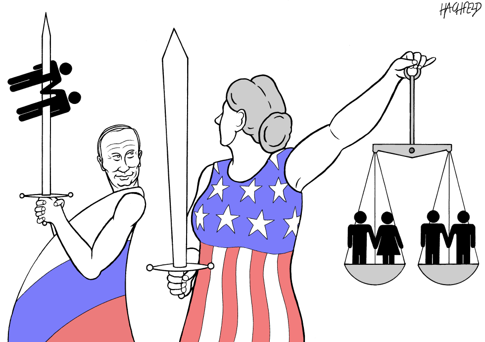  GAY MARRIAGE USA - RUSSIA by Rainer Hachfeld