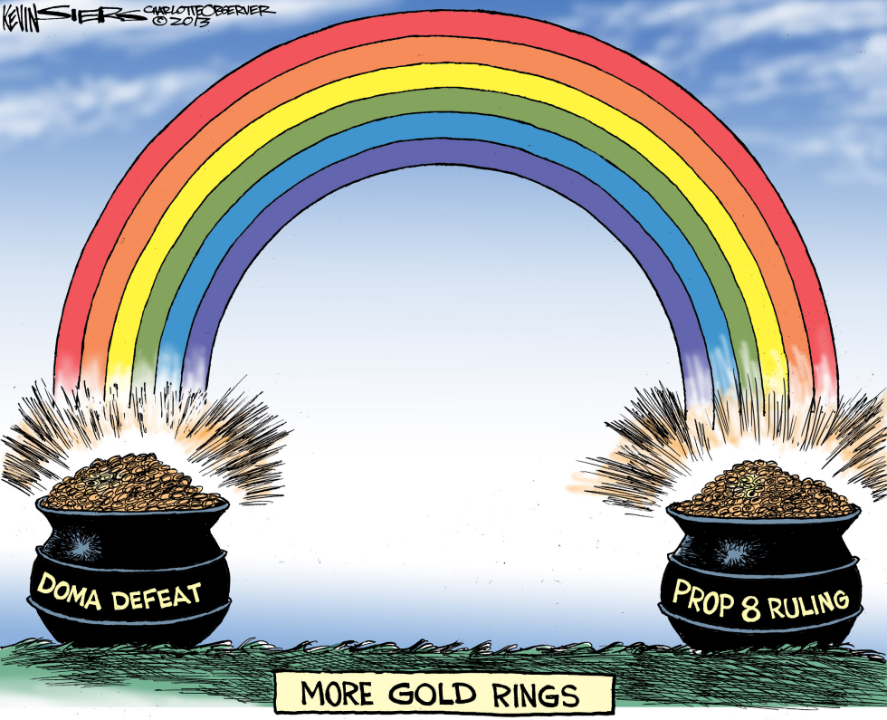  MORE GOLD RINGS by Kevin Siers