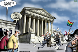 DOMA OVERTURNED by Sean Delonas