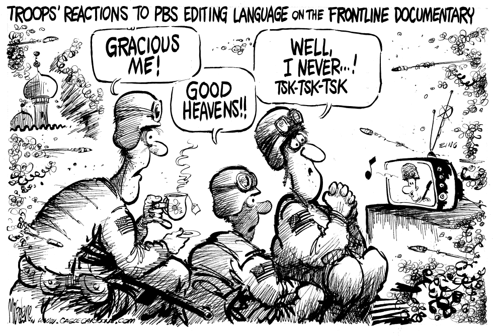  FRONTLINE WATCH YOUR LANGUAGE by Mike Lane