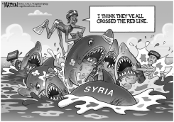 US INTERVENES IN SYRIAN CIVIL WAR by RJ Matson