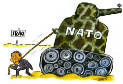 NATO IN IRAQ by Christo Komarnitski