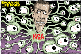 NSA EVOLVING LIFE FORM by Wolverton