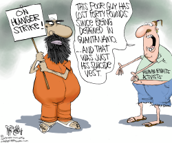 GITMO HUNGER STRIKE by Gary McCoy