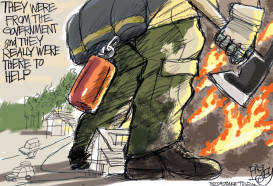 WILDFIRE by Pat Bagley