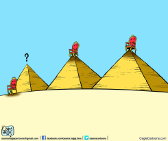 PYRAMIDS REVOLUTION by Osama Hajjaj