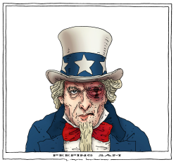 PEEPING SAM by Joep Bertrams