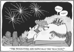 JULY 4THBW by Bob Englehart