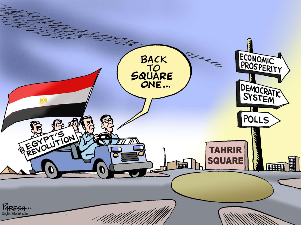  EGYPT BACK TO SQUARE ONE by Paresh Nath