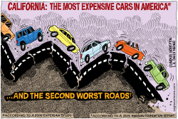 LOCAL-CA COOLEST CARS ROTTEN ROADS by Wolverton