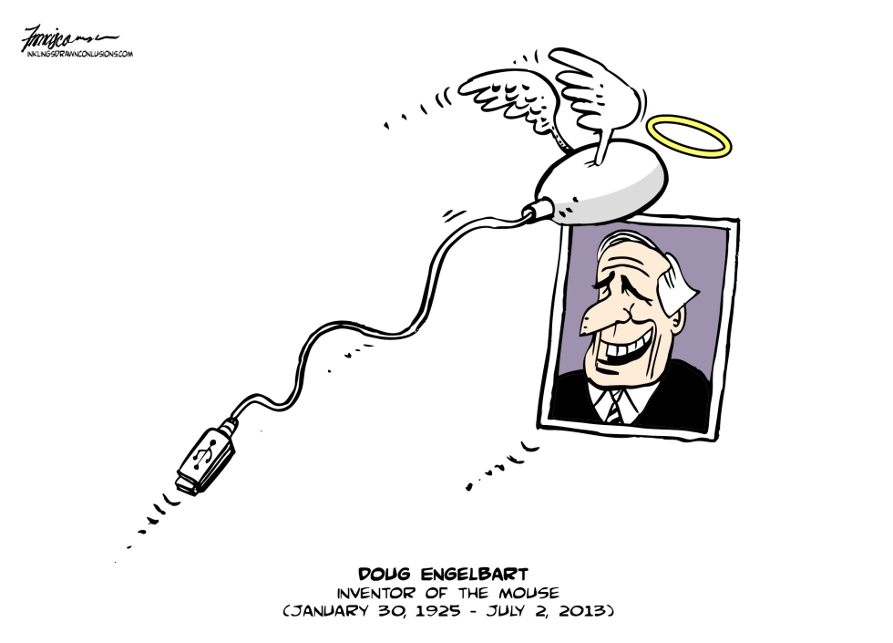  RIP DOUGLAS ENGELBART by Manny Francisco