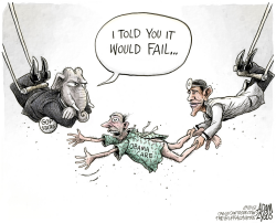 OBAMACARE by Adam Zyglis