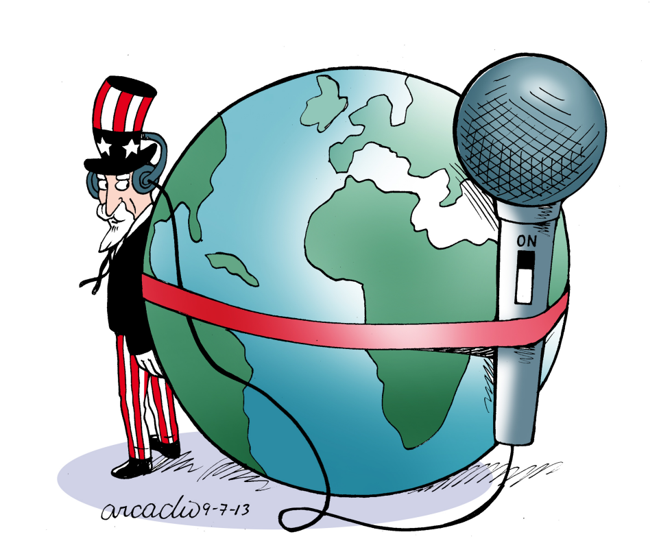  EEUU ESCUCHANDO A TODO EL MUNDO by Arcadio Esquivel