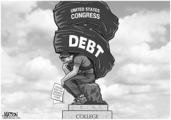 CONGRESS LETS INTEREST RATE ON FEDERAL STUDENT LOANS DOUBLE by RJ Matson