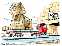 EGYPT COUP by Dave Granlund