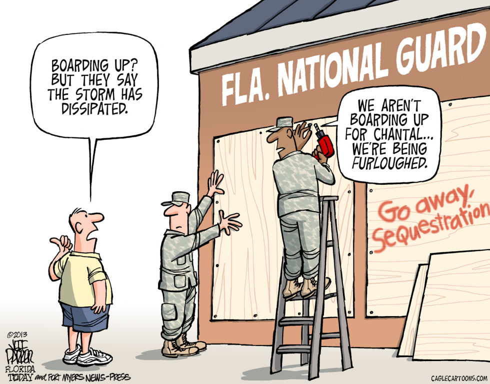  LOCAL FL NATIONAL GUARD FURLOUGHED DURING HURRICANE SEASON by Parker