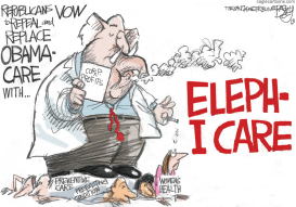 REPUBLICAN CARE by Pat Bagley