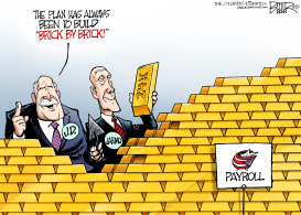 LOCAL OH - BLUE JACKETS PAYROLL by Nate Beeler