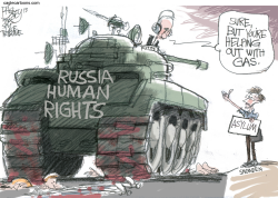 SNOWDEN SEEKS ASYLUM by Pat Bagley