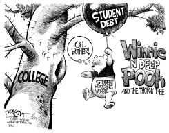 COLLEGE COST BUBBLE by John Darkow