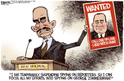 HOLDER WITCH HUNT by Rick McKee