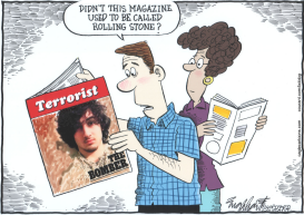 BOSTON BOMBER by Bob Englehart