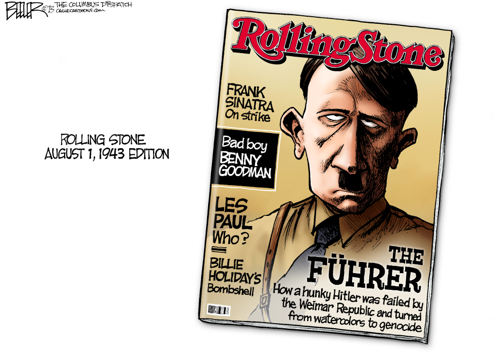  ROLLING STONE COVER by Nate Beeler