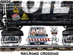 TRAIN SAFETY by Steve Sack