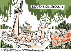 STAND YOUR GROUND by David Fitzsimmons