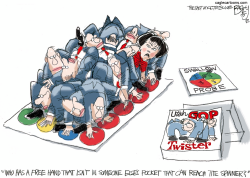 LOCAL UTAH LEGISLATURE TWISTER by Pat Bagley