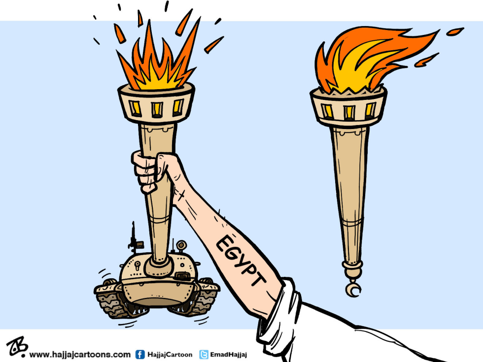  EGYPT UNREST by Emad Hajjaj