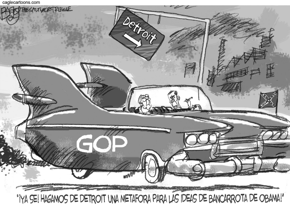  METAFORA DE LA CIUDAD MOTOR by Pat Bagley