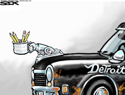 DETROIT DOLDRUMS by Steve Sack