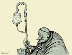 JOHN PAUL II by Patrick Chappatte