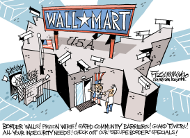 WALLS by David Fitzsimmons