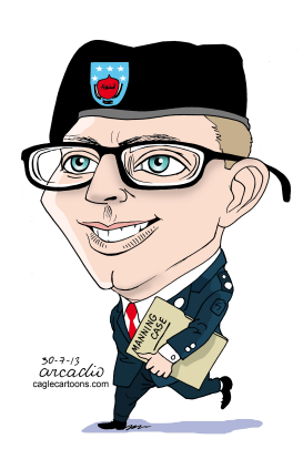 BRADLEY MANNING USA by Arcadio Esquivel