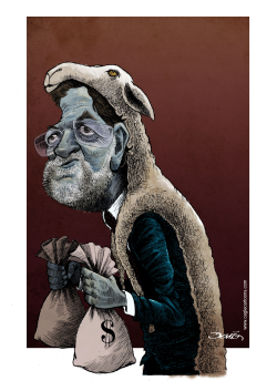 RAJOY AL DECUBIERTO by Dario Castillejos