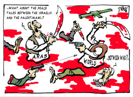 MIDDLE EAST PEACE TALKS by Tom Janssen