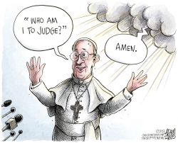 POPE FRANCIS by Adam Zyglis